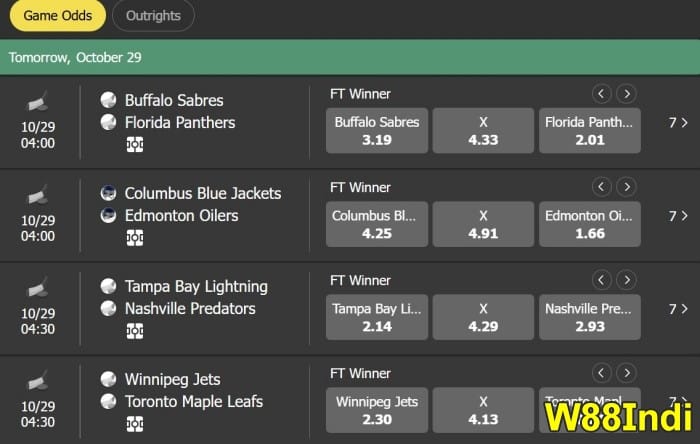 ฮอกกี้เดิมพันเริ่มต้นอธิบายโดย x5betindi